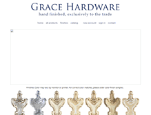 Tablet Screenshot of gracehardware.com